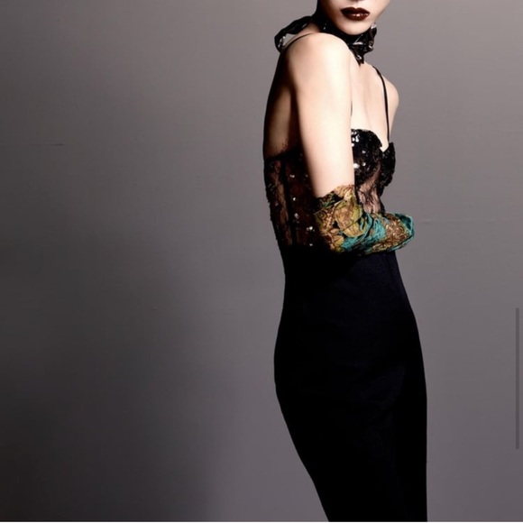 ZARA SEQUIN JUMPSUIT - Picture 6 of 11